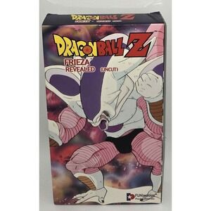 Dragon Ball Z Frieza Revealed Uncut VHS Tape FUNimation Saga Episodes 67-69